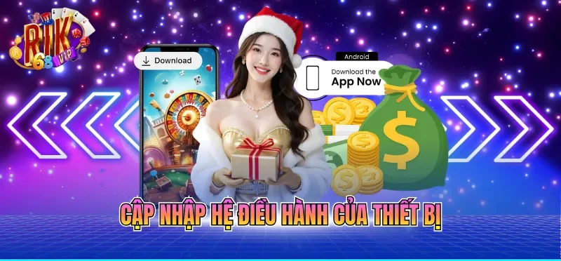 Cập nhập hệ điều hành của thiết bị