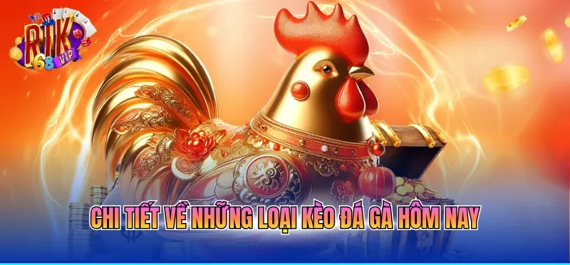 Chi tiết về những loại kèo đá gà hôm nay