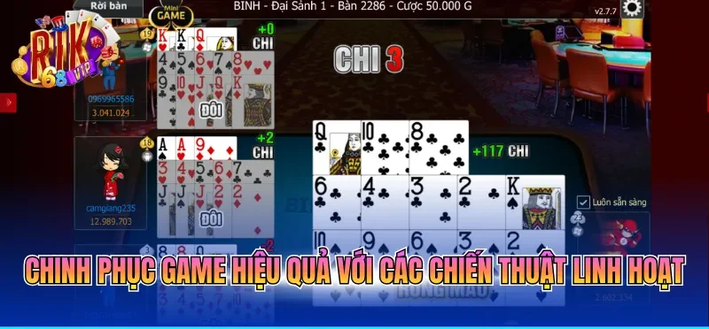 Chinh phục game hiệu quả với các chiến thuật linh hoạt