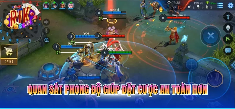 Quan sát phong độ giúp đặt cược an toàn hơn