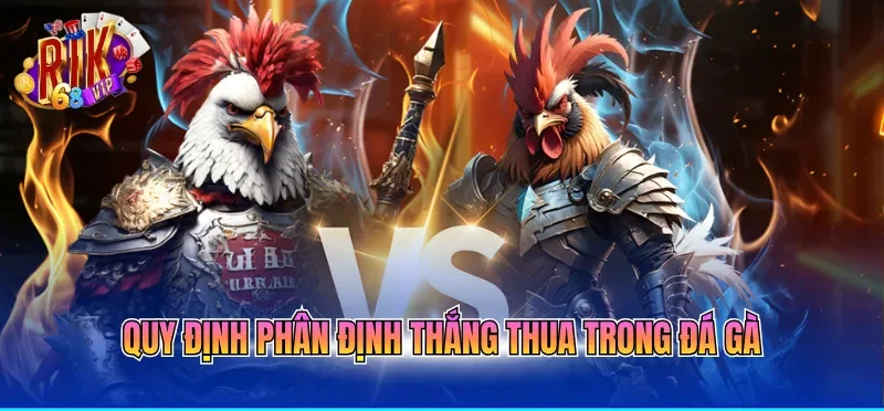 Quy định phân định thắng thua trong đá gà